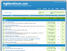 Tablet Screenshot of ingiltereforum.com